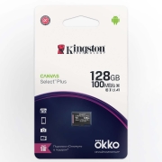 Карта памяти microSDXC Kingston 128GB Canvas Select Plus + промо Okko (SDCS2OK)