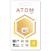 Карта памяти microSDHC Atom 32GB UHS-1 U1 (AMSDU1/32GB)