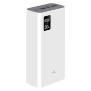 Внешний аккумулятор Accesstyle Bison 30PQD White