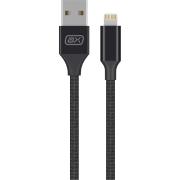 Дата-кабель Axxa USB-Lightning 1м черный (7268)