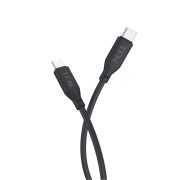 Кабель USB Type-C TFN TypeCTypeC silicone 0.6m black TFN-C-SIL-CC06M-BK