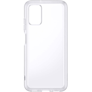 Чехол Samsung Soft Clear Cover A03s прозрачный (EF-QA037)