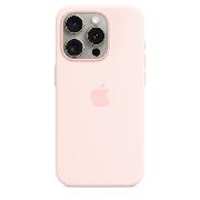 Чехол Apple iPhone 15 Pro Silicone Case MagSafe Light Pink