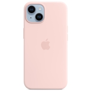 Чехол Apple iPhone 14 Silicone MagSafe Chalk Pink