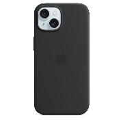 Чехол Apple iPhone 15 Silicone Case MagSafe Black