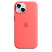 Чехол Apple iPhone 15 Silicone Case MagSafe Guava