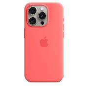 Чехол Apple iPhone 15 Pro Silicone Case MagSafe Guava