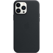 Чехол Apple iPhone 13 Pro Max Leather Case MagSafe Midnight