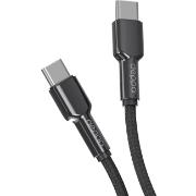 Кабель USB Type-C Deppa USB-C - USB-C черный