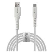 Кабель USB Type-C LYAMBDA LCA10 белый