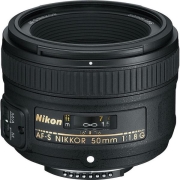 Объектив для зеркального фотоаппарата Nikon Nikon 50mm f/1.8G AF-S Nikkor