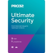 Антивирусы Pro32 Ultimate Security 1ПК -3 Года