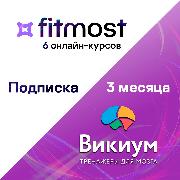 Набор подписок и сервисов Wikium Premium + Fitmost base 6 курсов 3 месяца