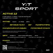 Развитие и обучение Y:T Sport Двенадцать перс. онлайн тренировок (Active 12)