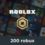 Игровая валюта PC Roblox Пополнение: 200 robux