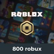 Игровая валюта PC Roblox Пополнение: 800 robux