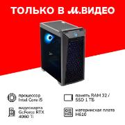 Системный блок игровой Thunderobot Warrior Super RL2 (i5-14400/32Gb/SSD1Tb/RTX4060Ti/noOS)