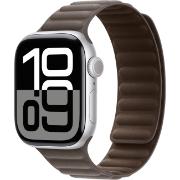 Смарт-часы Apple Watch S10 46mm S/M Silver Dark Taupe Magnetic Link