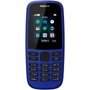 Мобильный телефон Nokia 105SS (2019) без ЗУ Blue (ТА-1203)