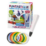 3D-ручка Набор Funtastique FPN04W-PLA-7, белый
