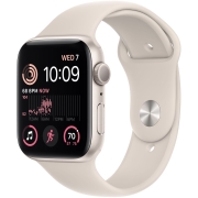 Смарт-часы Apple Watch SE 2022 44mm Starlight Aluminum Case with Starlight Sport Band