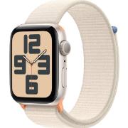 Смарт-часы Apple Watch SE 2023 44mm Starlight Aluminum Case with Starlight Sport Loop (MRE63)