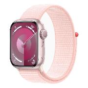 Смарт-часы Apple Watch Series 9 41mm Pink Aluminum Case with Pink Sport Loop (MR953)