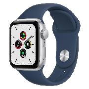 Смарт-часы Apple Watch SE 2023 40mm Silver Blue Sport Band