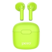 Наушники True Wireless Pero PTWS05G Green