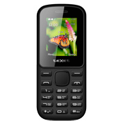 Мобильный телефон teXet TM-130 Black/Red, черный