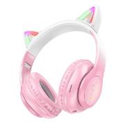 Наушники полноразмерные Bluetooth Hoco W42 Pink