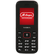 Мобильный телефон teXet TM-128 Black/Red, серый