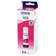 ЧЕРНИЛА ДЛЯ ПРИНТЕРА И МФУ Epson 103 Magenta (C13T00S34A), розовый