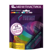 Пластик для 3d ручки Funtasy PLA 14цв.*10м