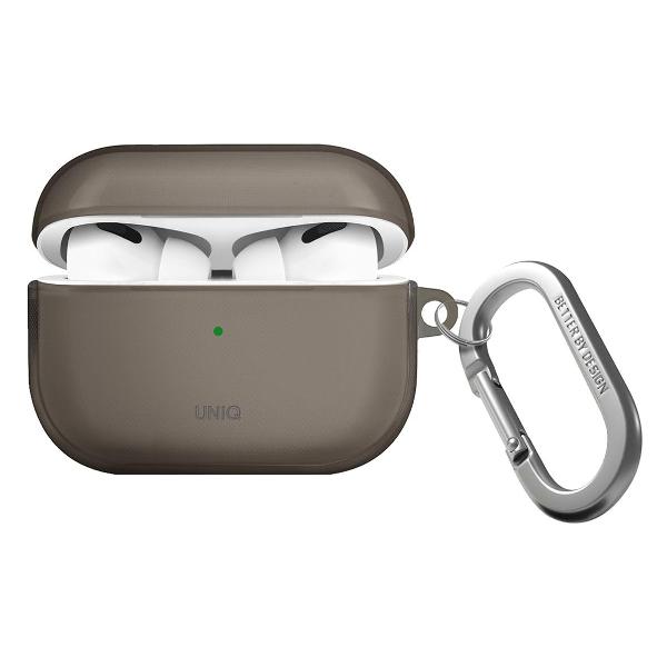 uniq-dlya-airpods-pro-2-glase-tpu-with-carabin-grey