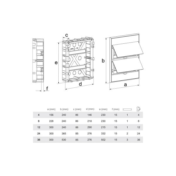 kranz-na-36-modulej-schrv-p-36-ip41-plastik-kr-11-0236-3