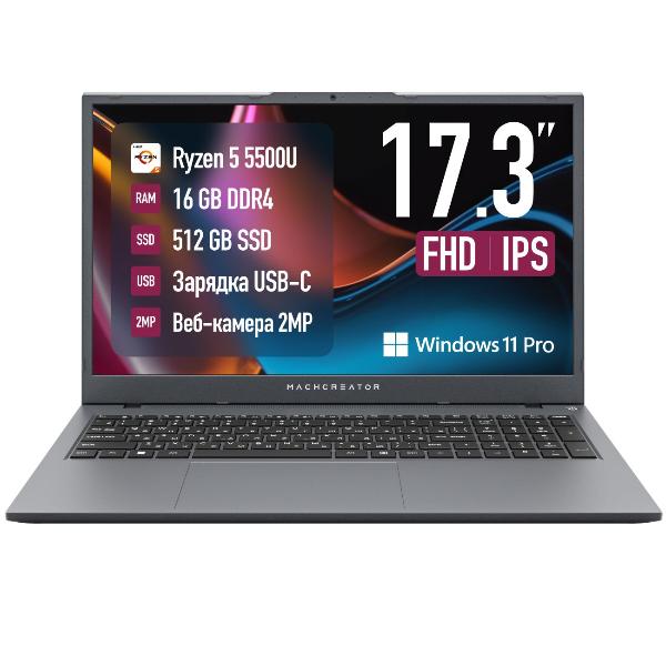 machcreator-cosmos-n17-173-ryzen-5-5500u-16-512-win-grey-metallic-jb0c1f001ru