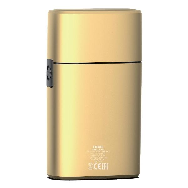 professionalnyi-sheiver-elektrobritva-dibidi-pro-level-rotornyi-vstroen-trimmer-led-indikator-vremya-raboty-120-minut-matovoe-zoloto