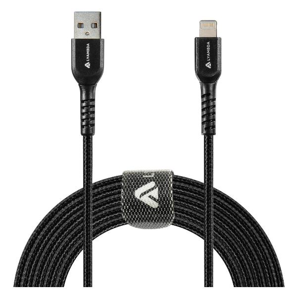 lyambda-lightning-usb-a-25-m-lal25-bk-chernyi