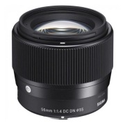 Объектив для цифрового фотоаппарата Sigma 56mm f/1.4 DC DN Contemporary Sony E