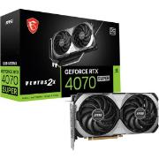 Видеокарта MSI NVIDIA GeForce RTX 4070 SUPER VENTUS 2X OC 12GB