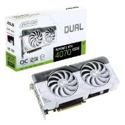 Видеокарта ASUS Dual GeForce RTX 4070 SUPER White OC Edition 12GB GDDR6X (90YV0K84-M0NA00)