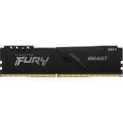 Оперативная память Kingston FURY Beast Black DIMM DDR4 16GB 2666 MHz (KF426C1