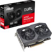 Видеокарта ASUS DUAL-RX7600-O8G-V2 AMD Radeon RX 7600 8192Mb