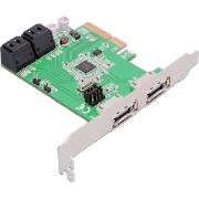 PCI-e RAID контроллер Speed Dragon FG-EST24A-1-3L01 PCI-E SATA 6G 4 port CARD Asmedi