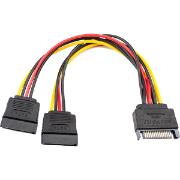 Кабель для материнской платы Atcom SATA TO 2XSATA 0.2M AT4366