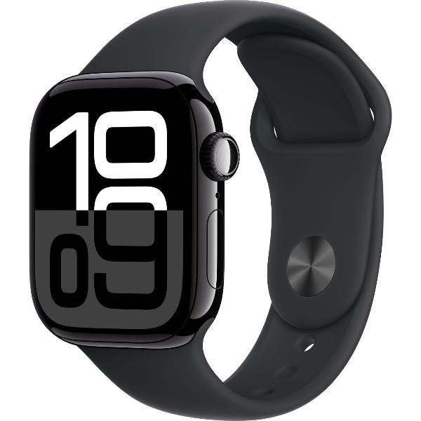 Смарт-часы Apple Watch S10 42mm S/M Jet Bl Black SB