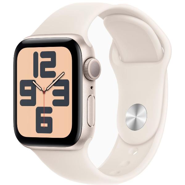 Смарт-часы Apple Watch SE 2024 44mm M/L Starlight (MXEV3)