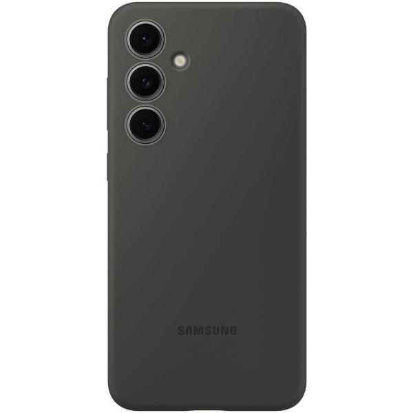 Чехол Samsung Silicone Case S24 FE черный