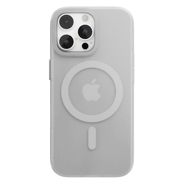 Чехол vlp Matte Case Magsafe для iPhone 16 Pro Max белый